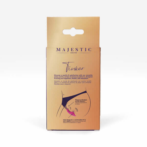Panty Vibrator Tinker Majestic App Based - Pink-0