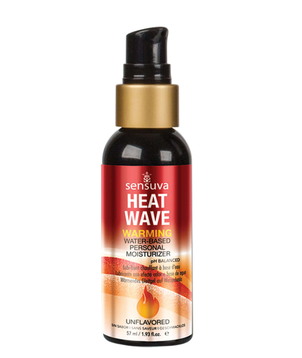 Heat Wave Natural Water-Based Warming Lubricant 2oz-0