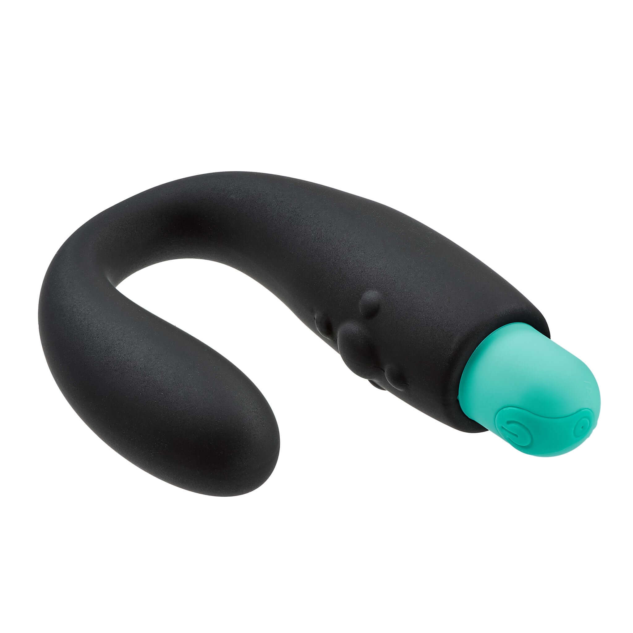 Rocker Base Prostate Stimulator Vibrator designed for targeted stimulation and comfort with a flexible silicone shaft.