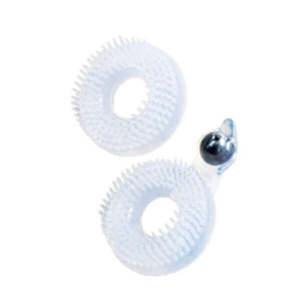 Enhancer Dual Love Rings - Clear-0