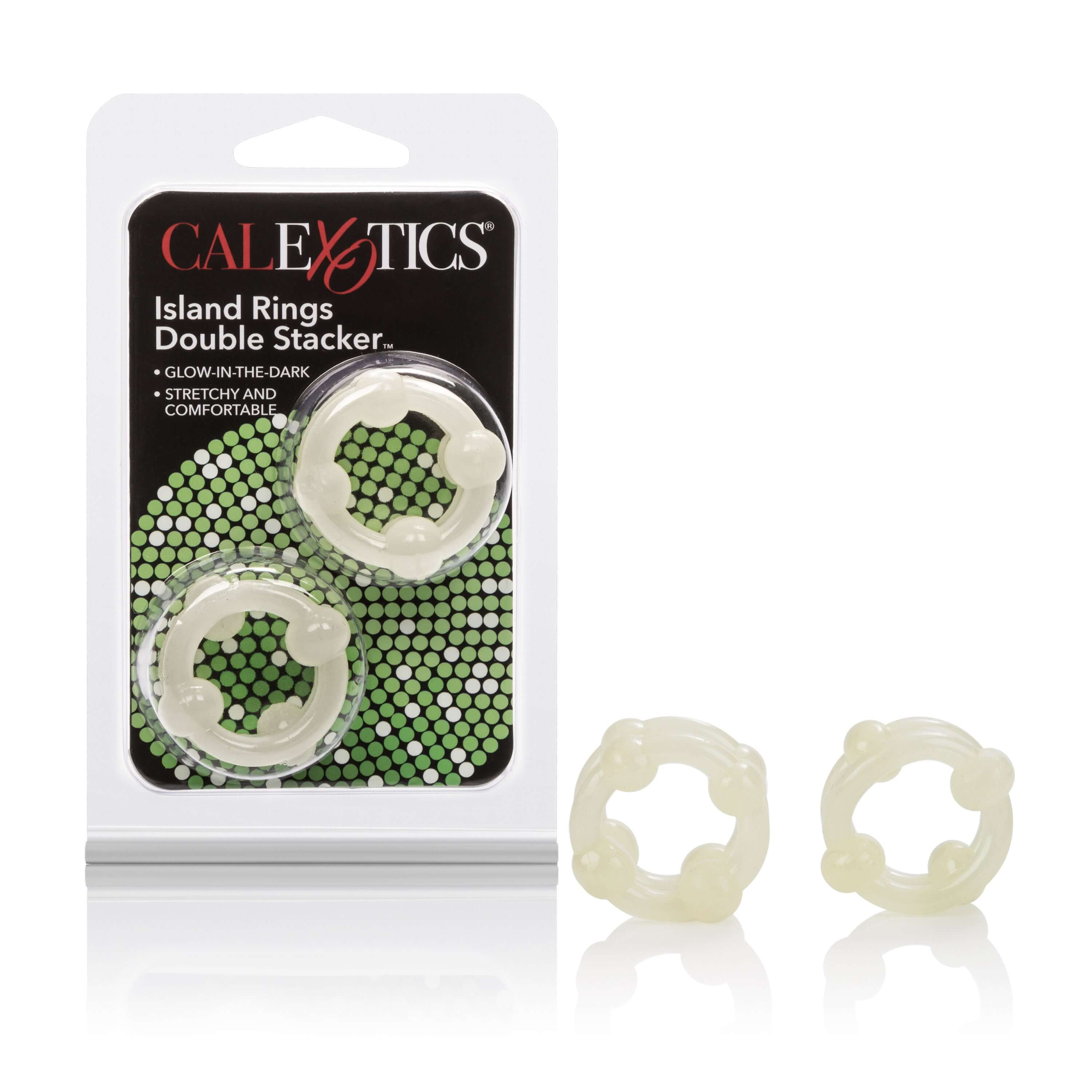 Island Rings Double Stacker - Glow-in-the-Dark-4