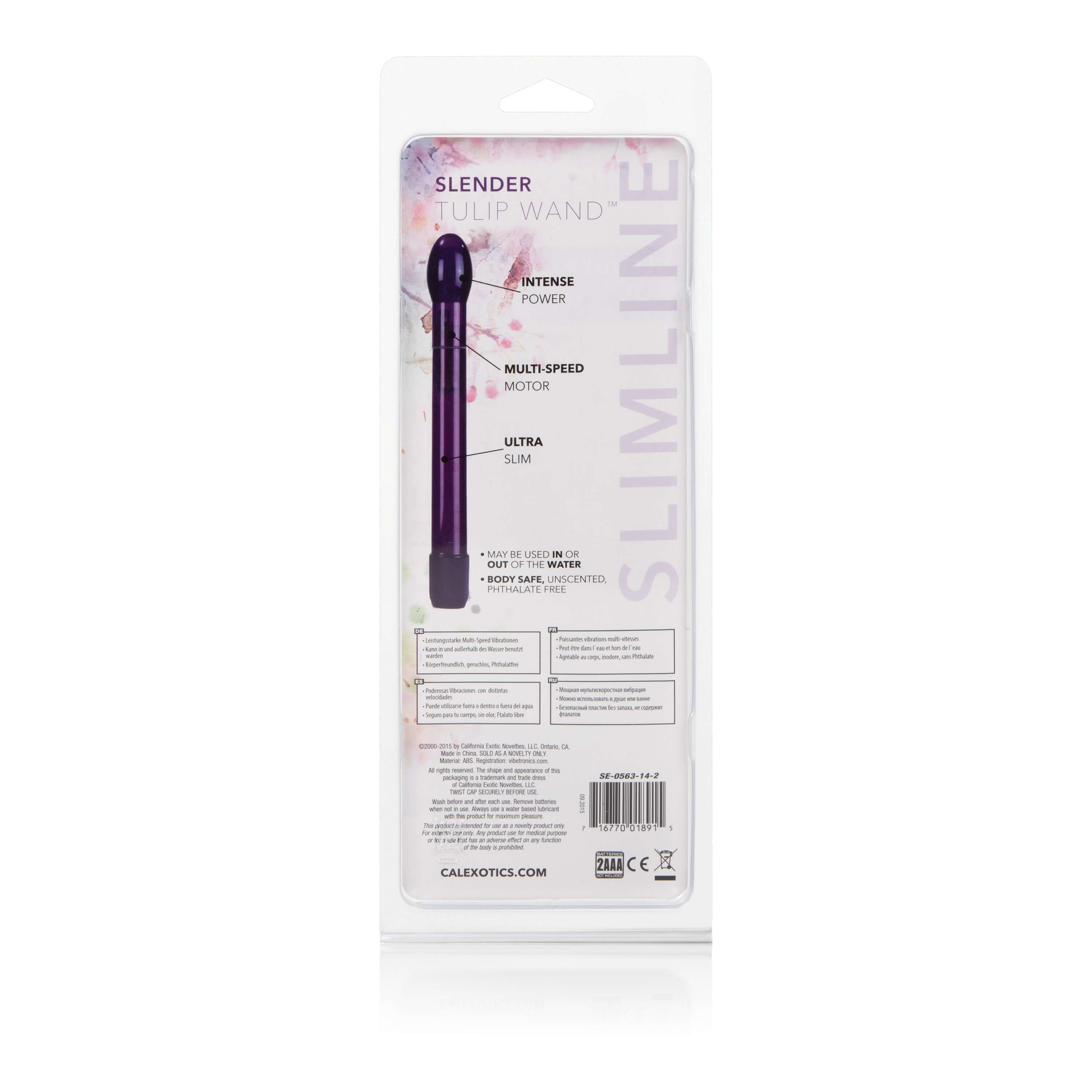 Slender Tulip Wand - Violet-1