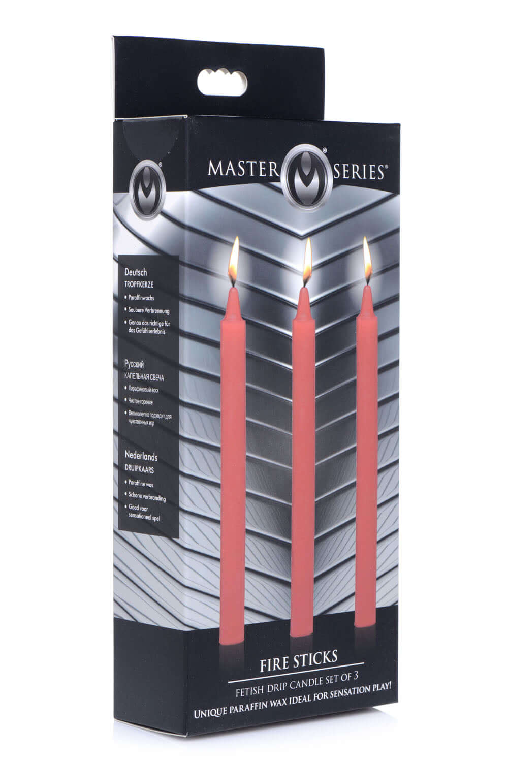 Fetish Drip Candles 3pk - Red-0