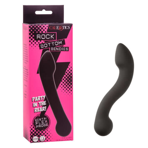 Rock Bottom Bendies Ecsta-Flex Probe - Black-3