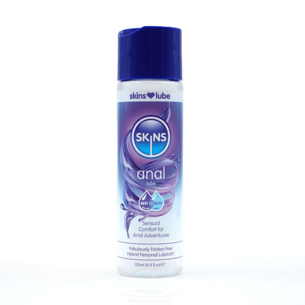Skins Anal Hybrid Silicone and Water Based Lubricant 4.4 Fl Oz-0