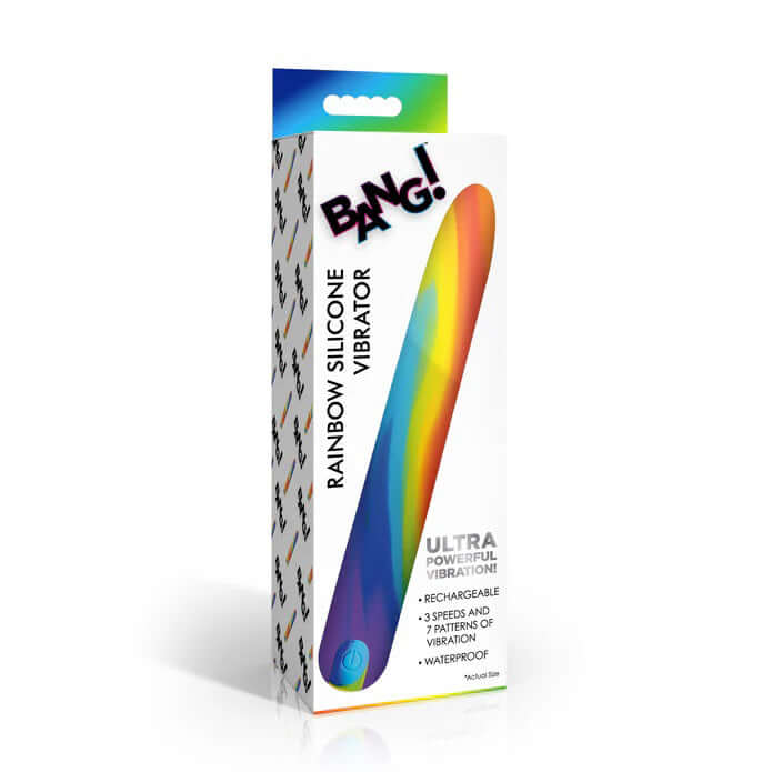 Rainbow Silicone Vibrator-2