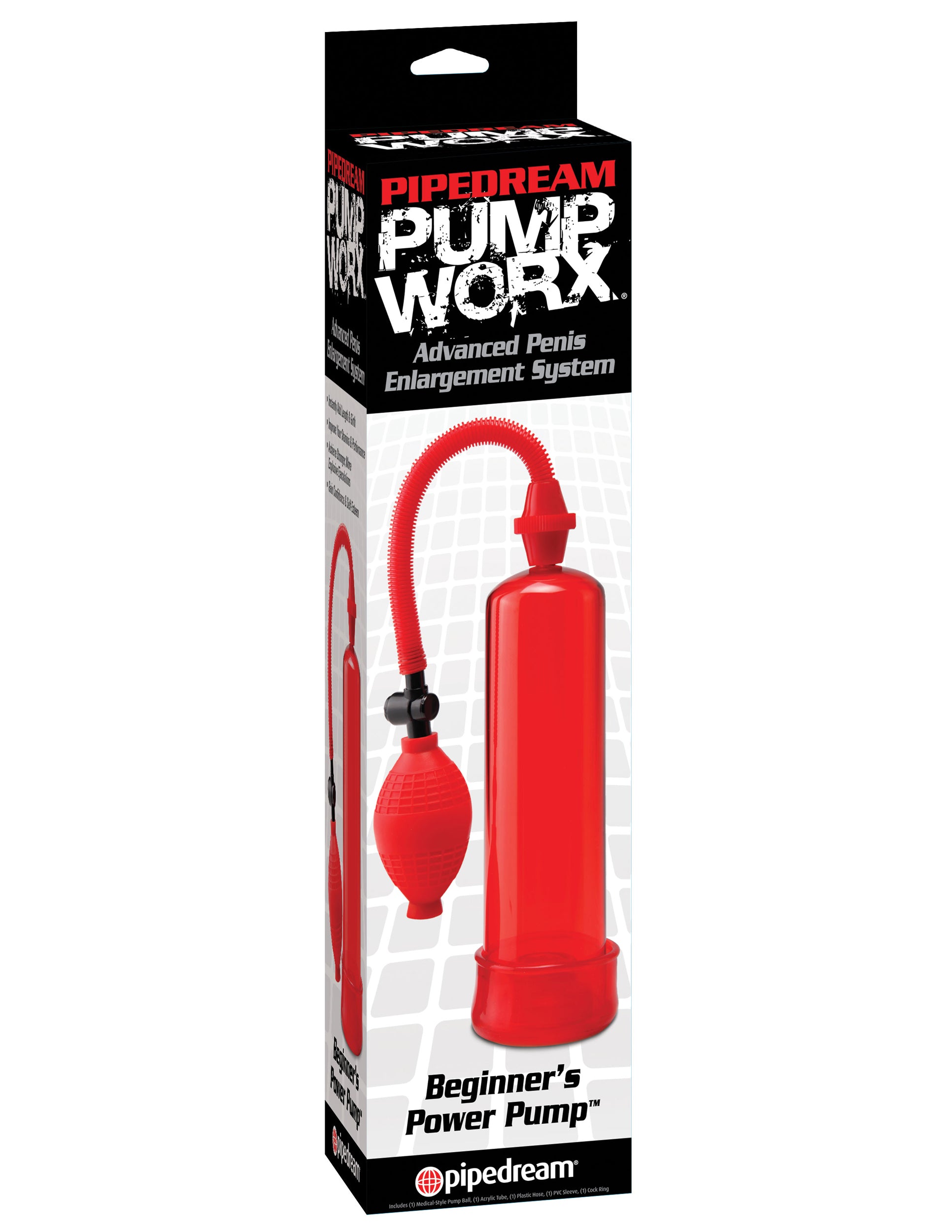Pump Worx Beginners Power Pump - Red-1