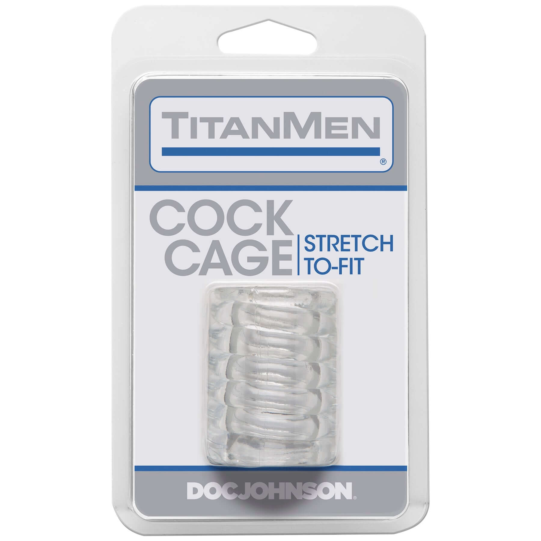 Titanmen Cock Cage - Clear-1