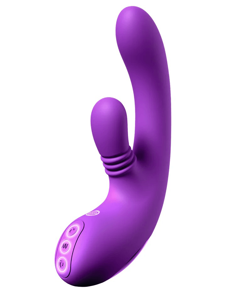 Fantasy for Her Intimotion G Pro Vibrator Purple with advanced motion technology and dual-action design.