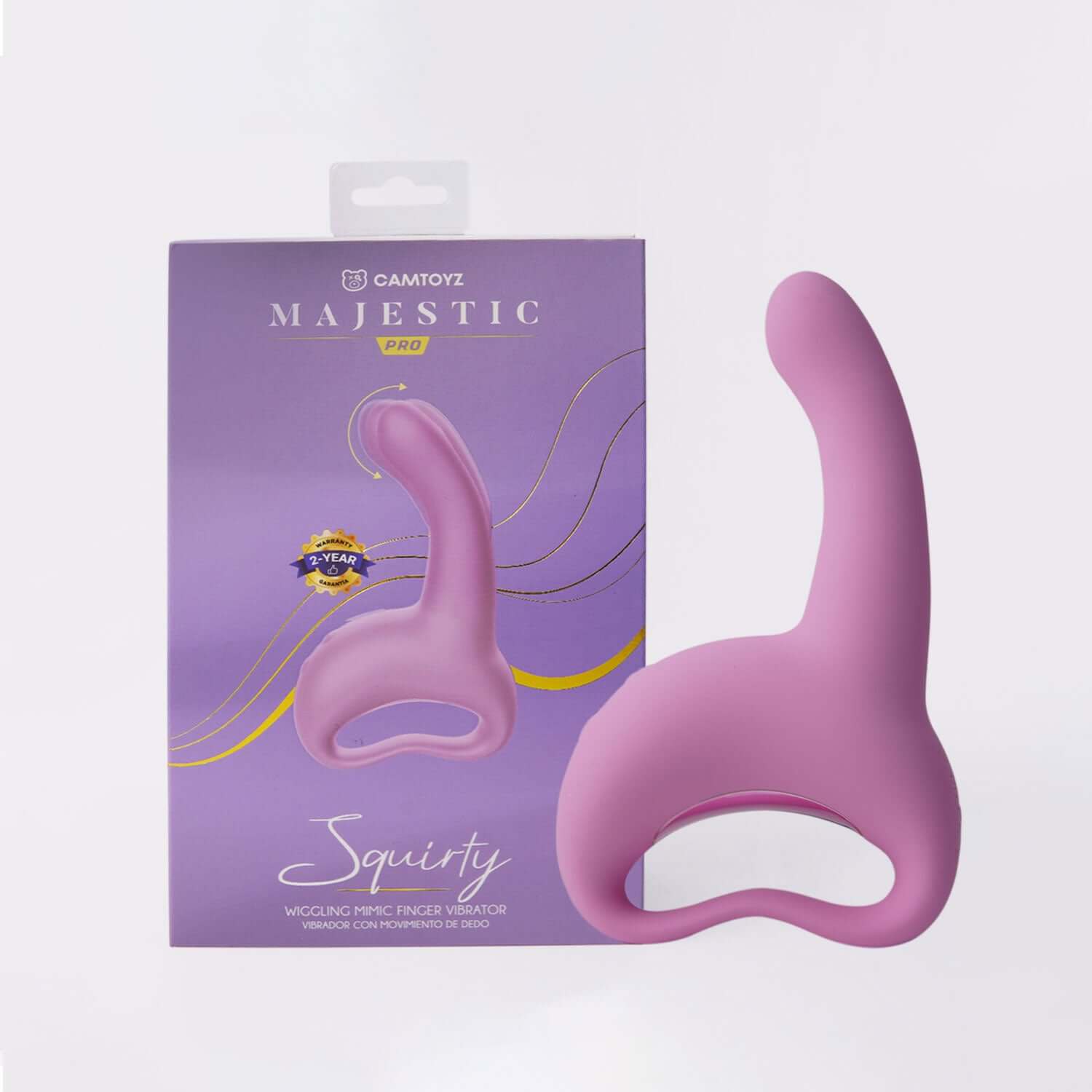 Squirty Vibrator and Stimulator - Purple-1