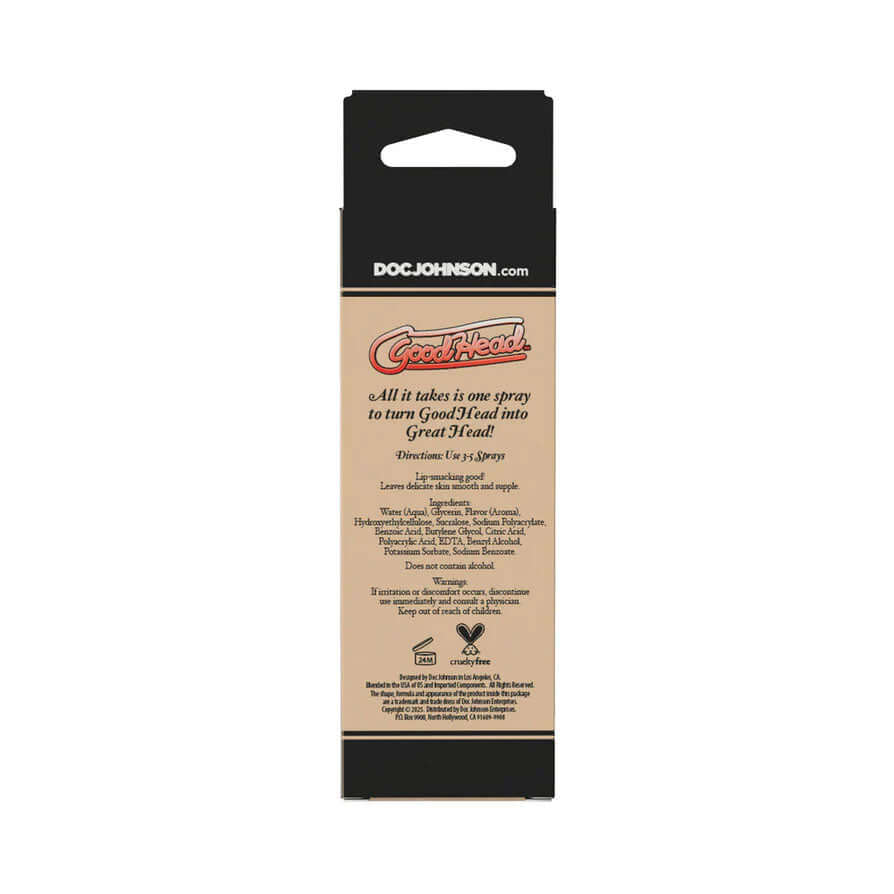 Goodhead - Juicy Head - Cocktails Dry Mouth Spray Strawberries/champagne - 2oz-1
