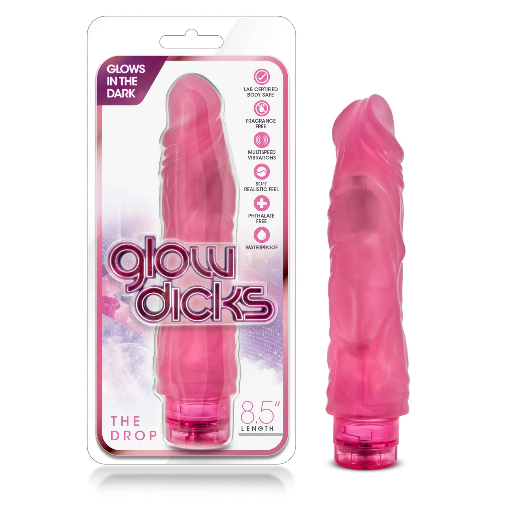 Glow Dicks - the Drop - Pink-1