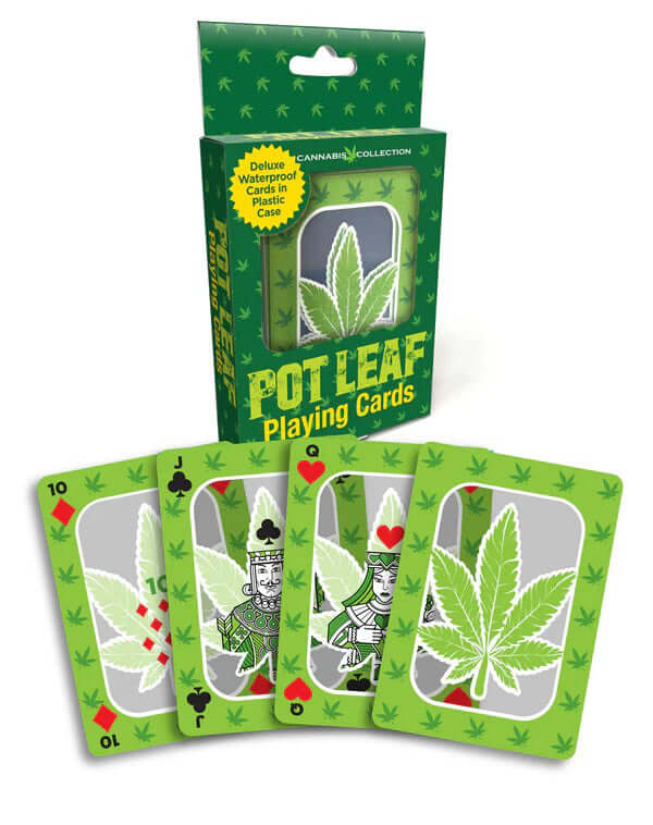 Pot Leaf Waterproof Playing Cards-1