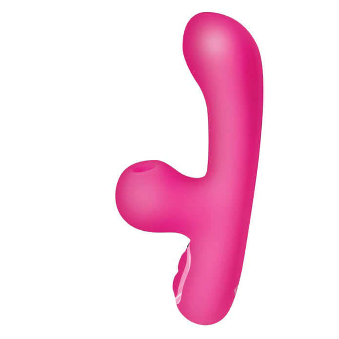 Bang G-Spot Rabbit Vibrator Pink designed for blended stimulation with internal vibration and clitoral suction.