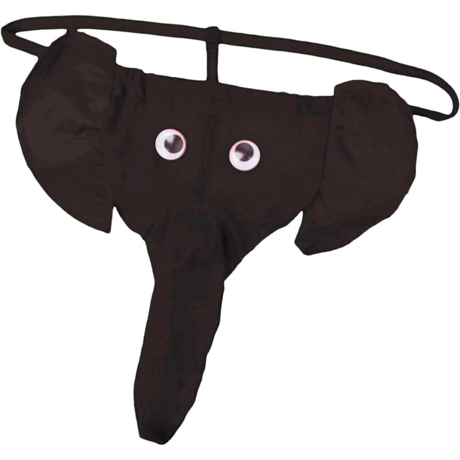 Elephant Thong - Black - One Size-0