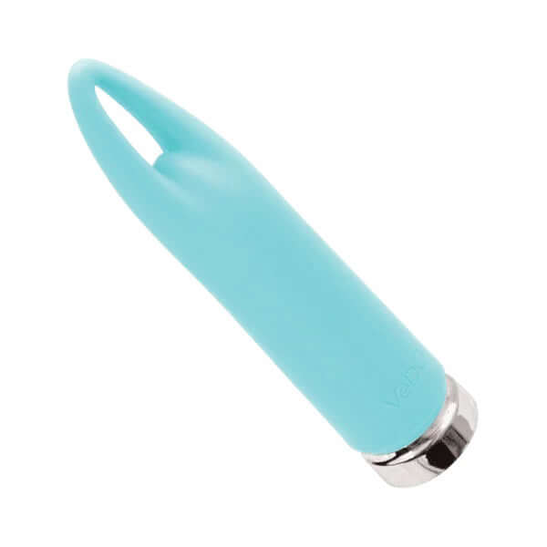 Lasso Rechargeable Clitoral Bullet Vibrator - Turquoise-0