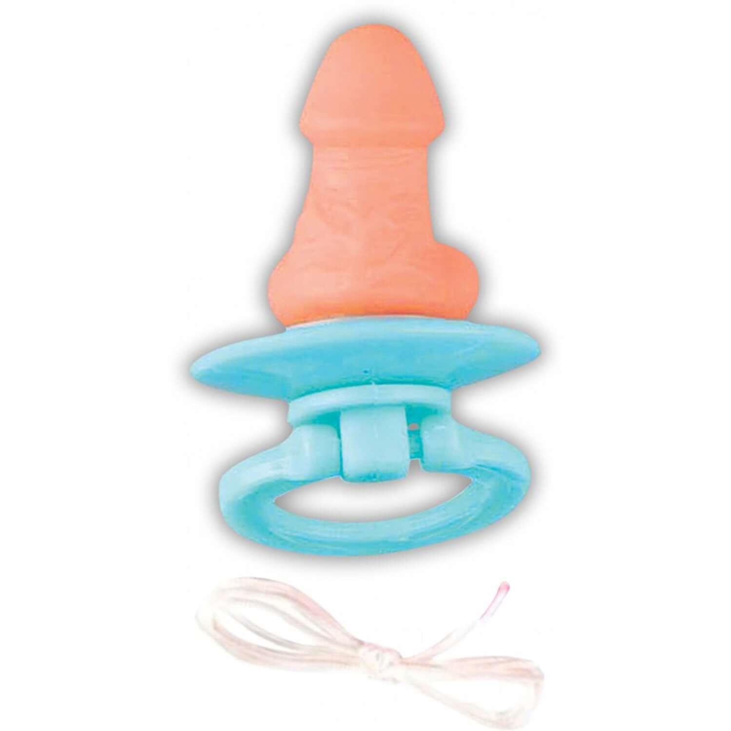 Pecker Pacifier, a novelty gag gift, ideal for adult-themed parties and celebrations, featuring a playful design.