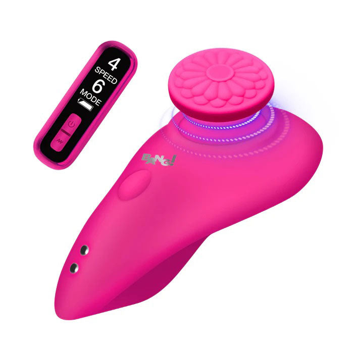 Silicone Panty Vibe With Digital Remote - Pink-1
