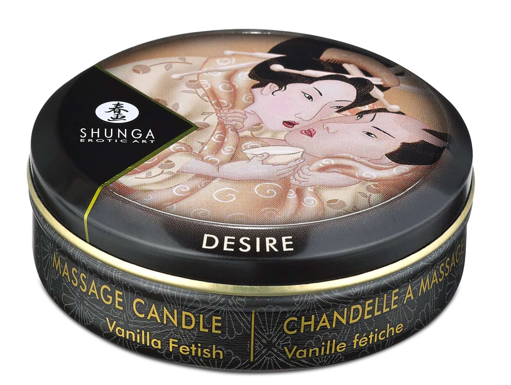 Mini Massage Candle - Desire - Vanilla Fetish - 1 Fl. Oz.-1