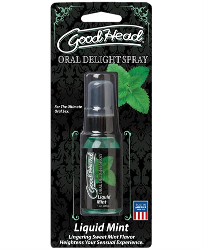Good Head Oral Delight Spray Liquid Mint 1 Oz