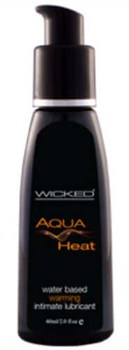 Aqua Heat Water Based Warming Senstion Lubricant 2 Oz.