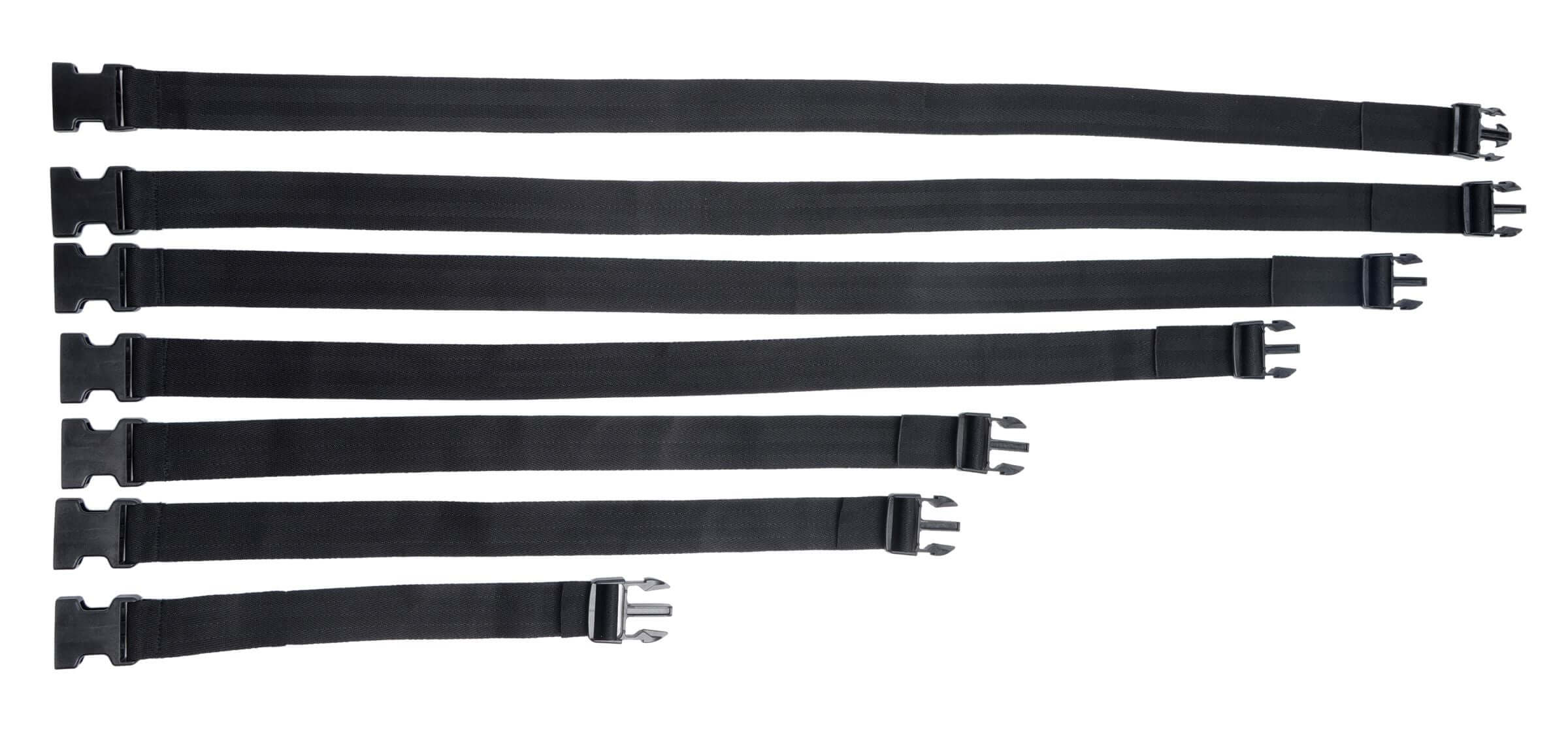 Ultimate Bondage Restraints: Seven Adjustable Nylon Straps for Immersive Play