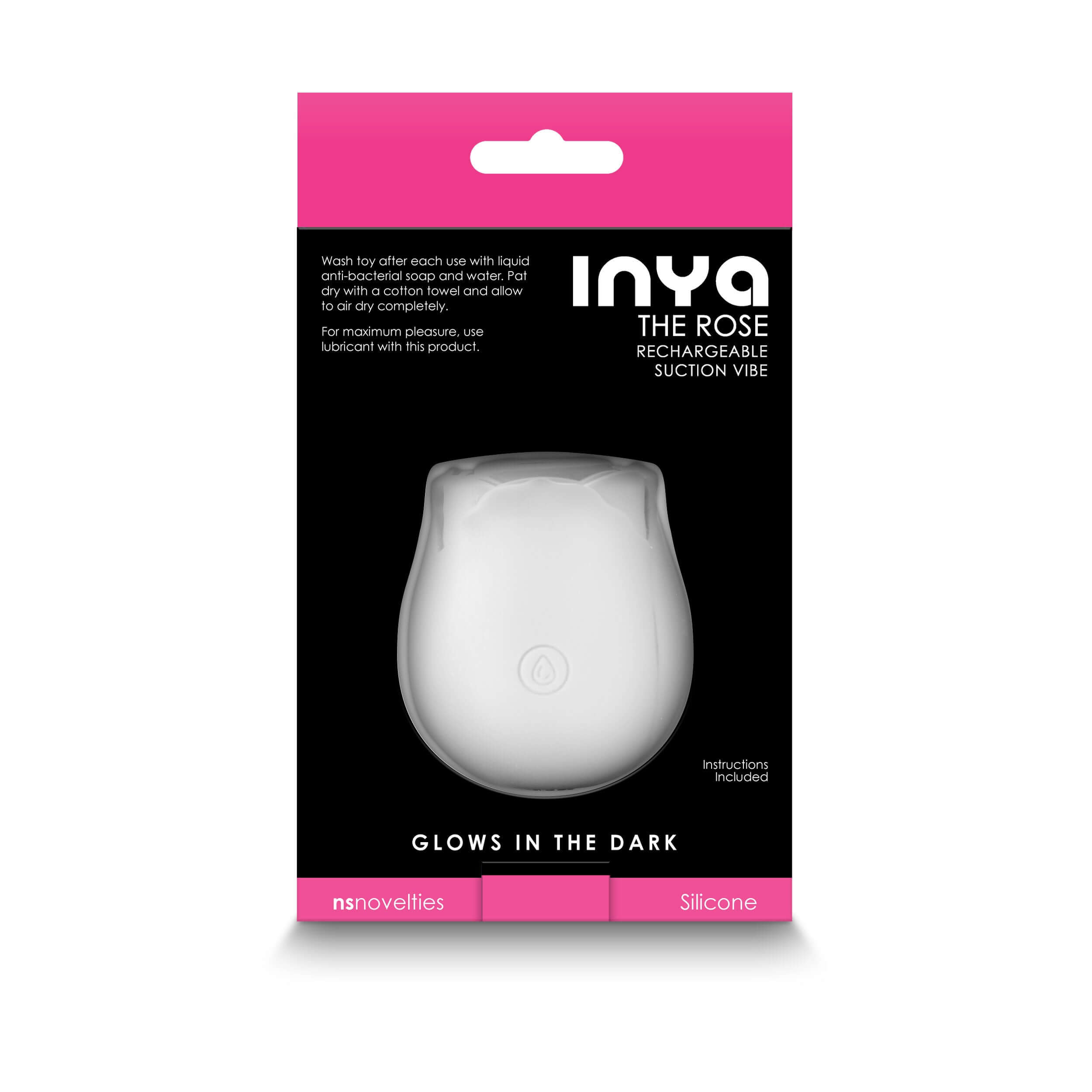 Inya - the Rose - Glow in the Dark - White-1