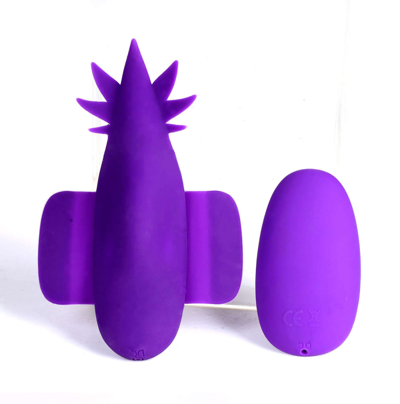 Sativa 10-Function Remote Control Panty Vibrator - 420 Series - Purple-0