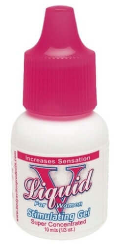 Liquid V for Women Stimulating Gel 10 ml Bulk bottle designed to enhance sensitivity and pleasure during intimacy.