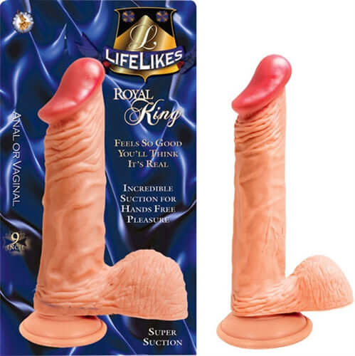 Lifelike Flesh Royal King 9 Inch-0