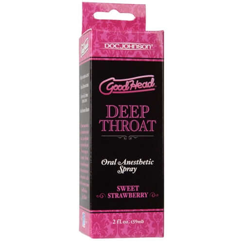 Good Head Deep Throat Spray - Sweet Strawberry-0