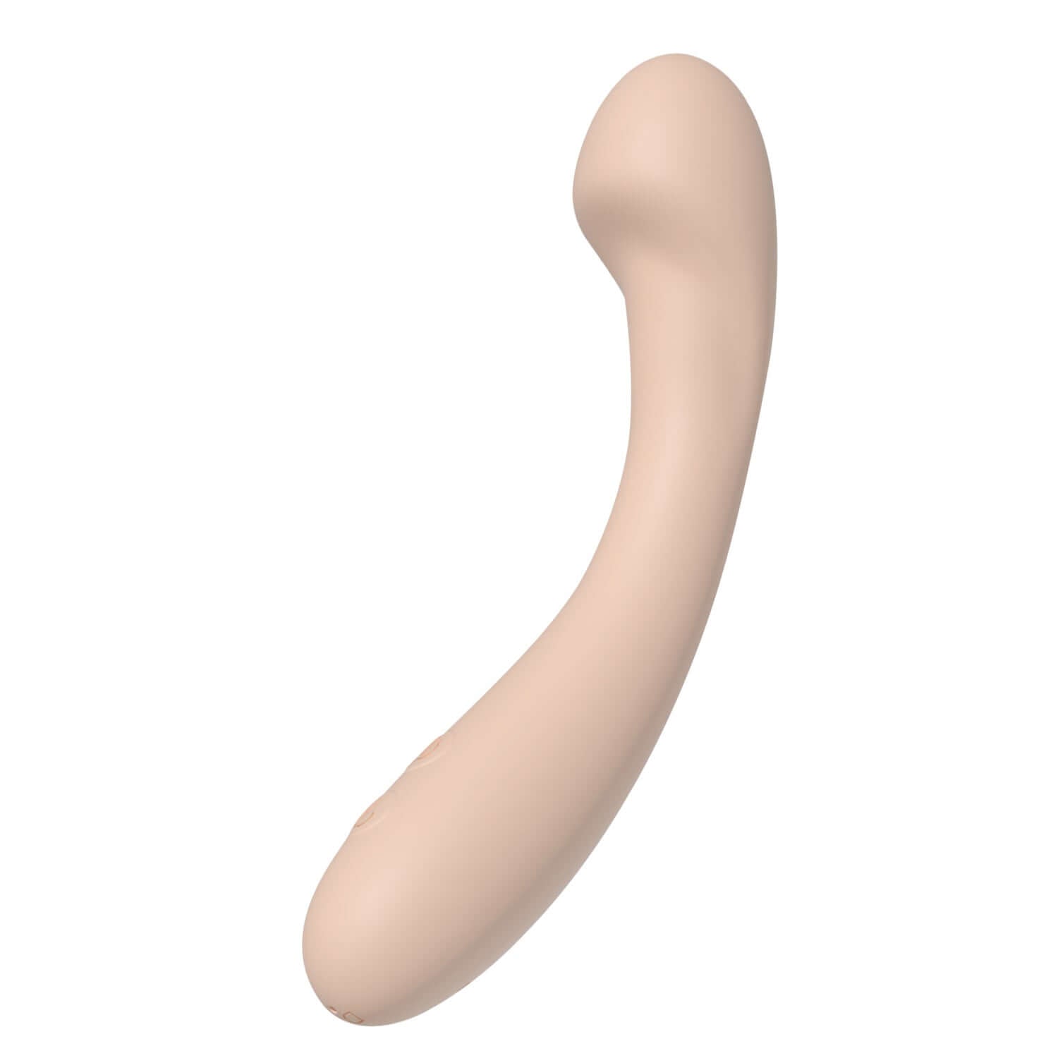 Delyte - Curved G-Spot Vibrator - Flesh-1