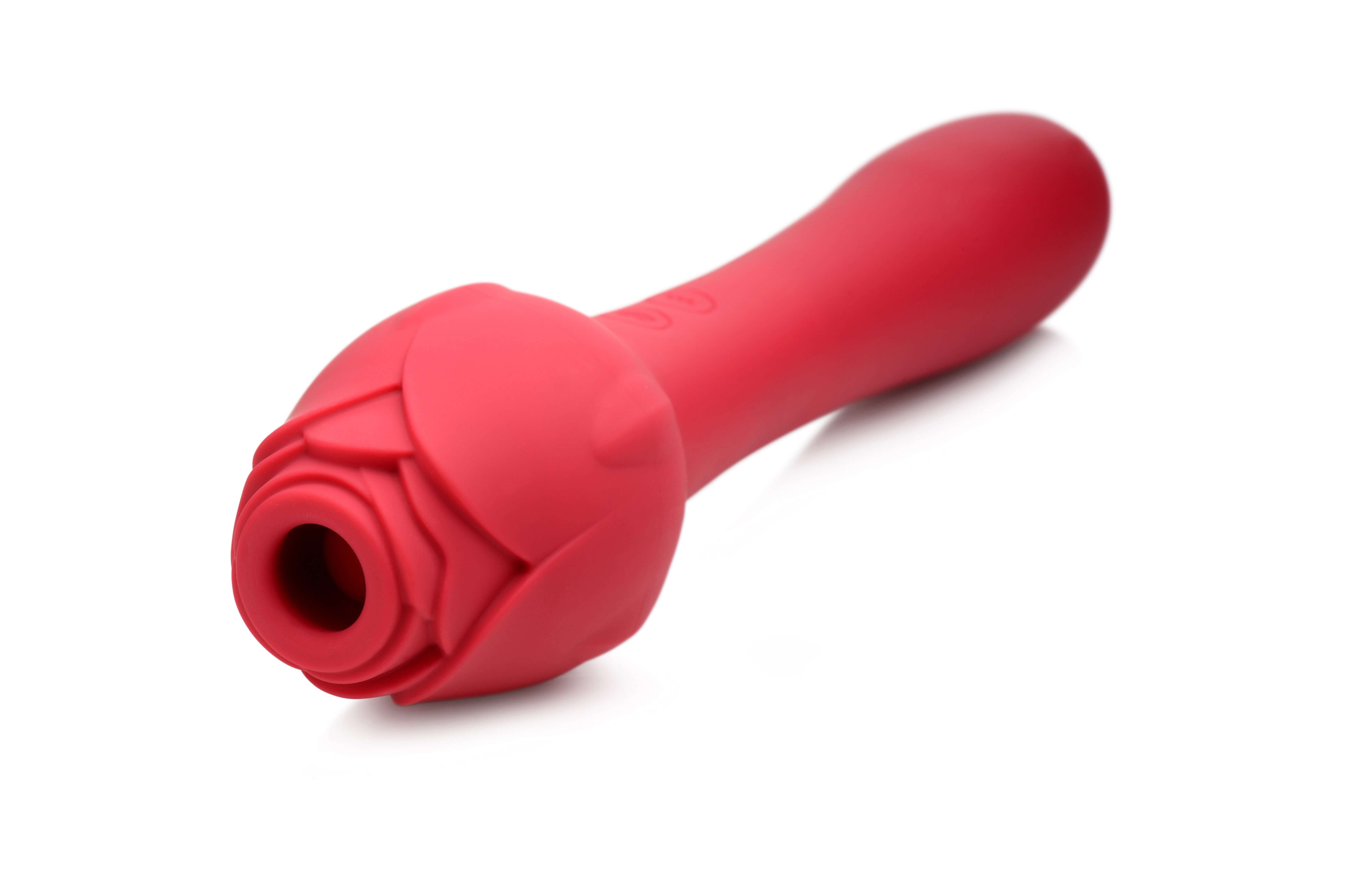 Bloomgasm - Sweet Heart Rose 5x Suction Rose and 10x Vibrator - Pink