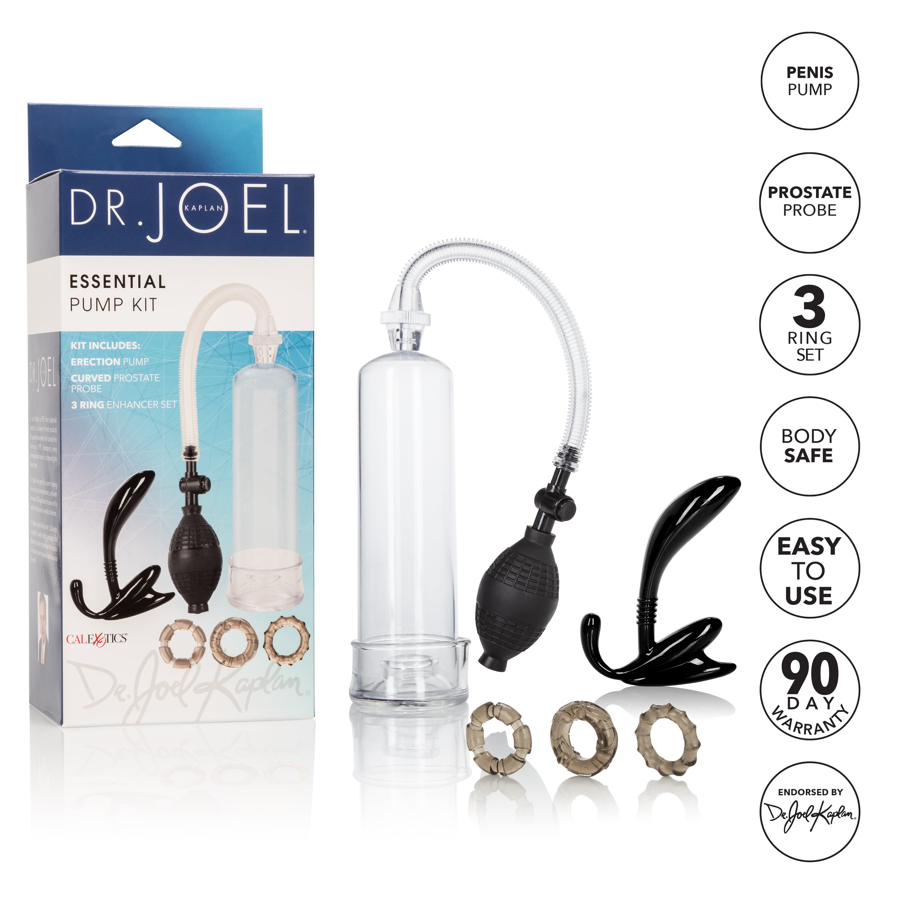 Dr. Joel Kaplan Essential Pump Kit: Enhance Pleasure and Performance
