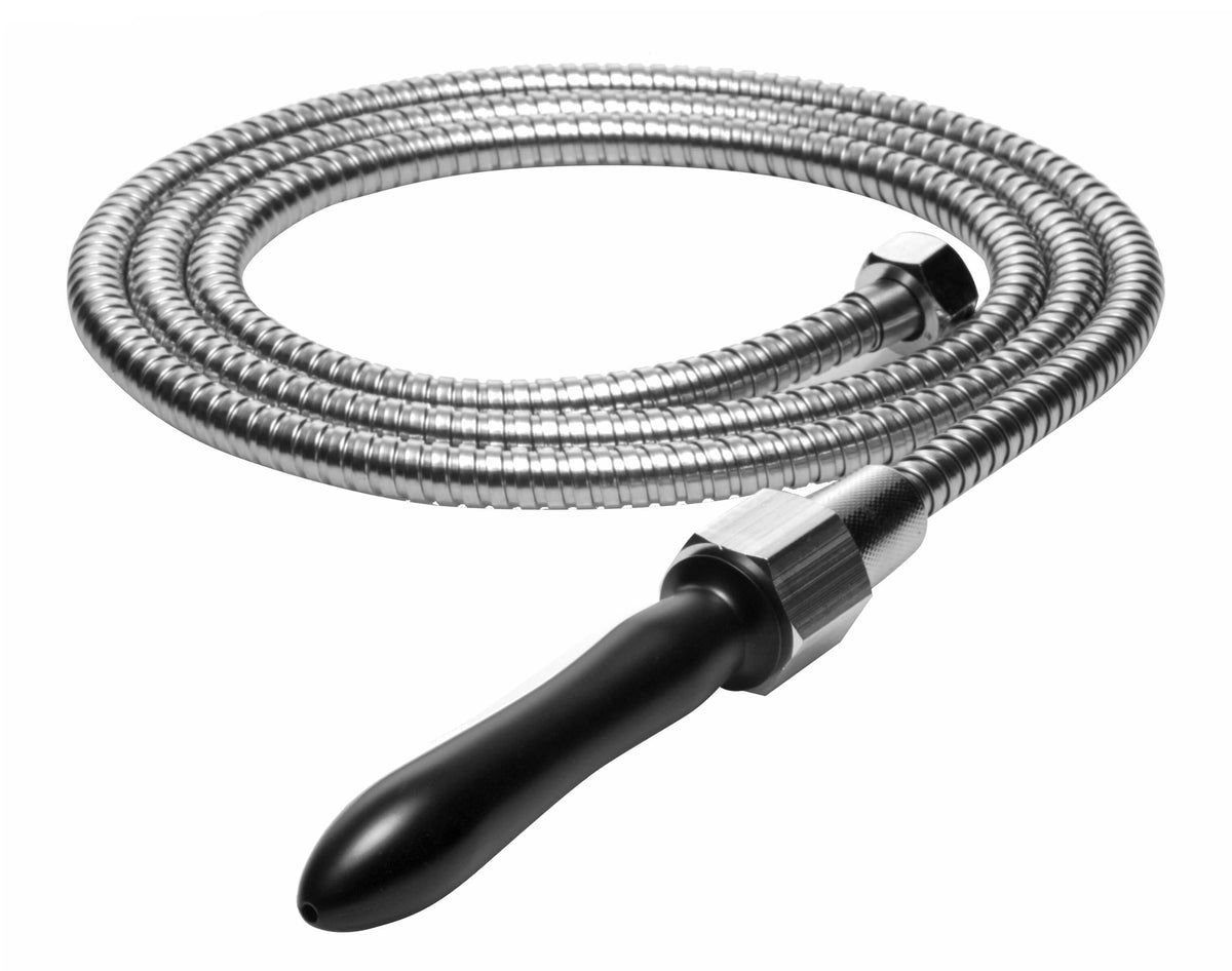 Clean Stream Aqua Shot Shower Enema Cleansing System hose and nozzle for effective personal cleansing.