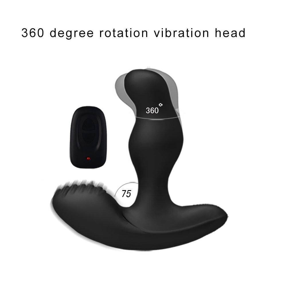 Levett Caesar Premium Remote Control Wireless Prostate Massager for Men