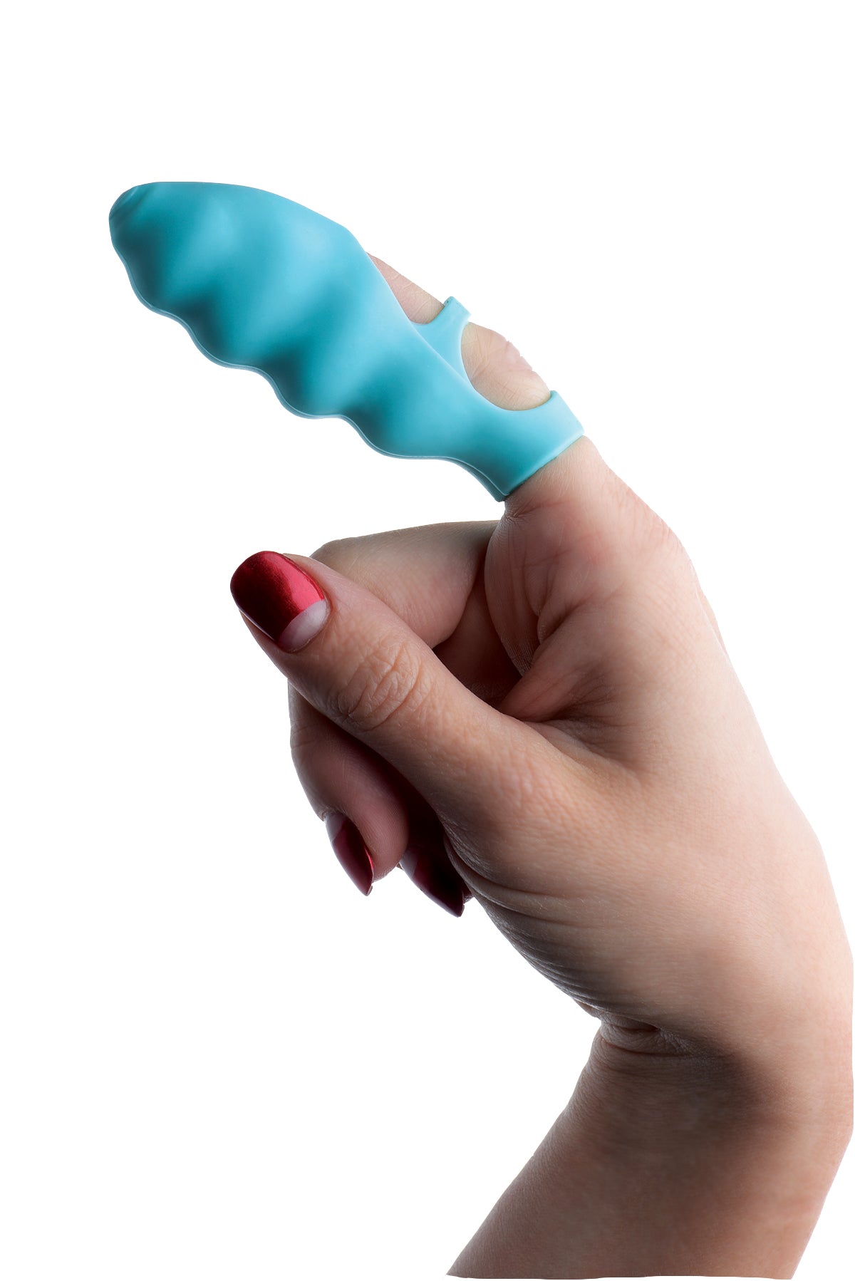 Ripples Finger Bang-Her Vibe - Teal*