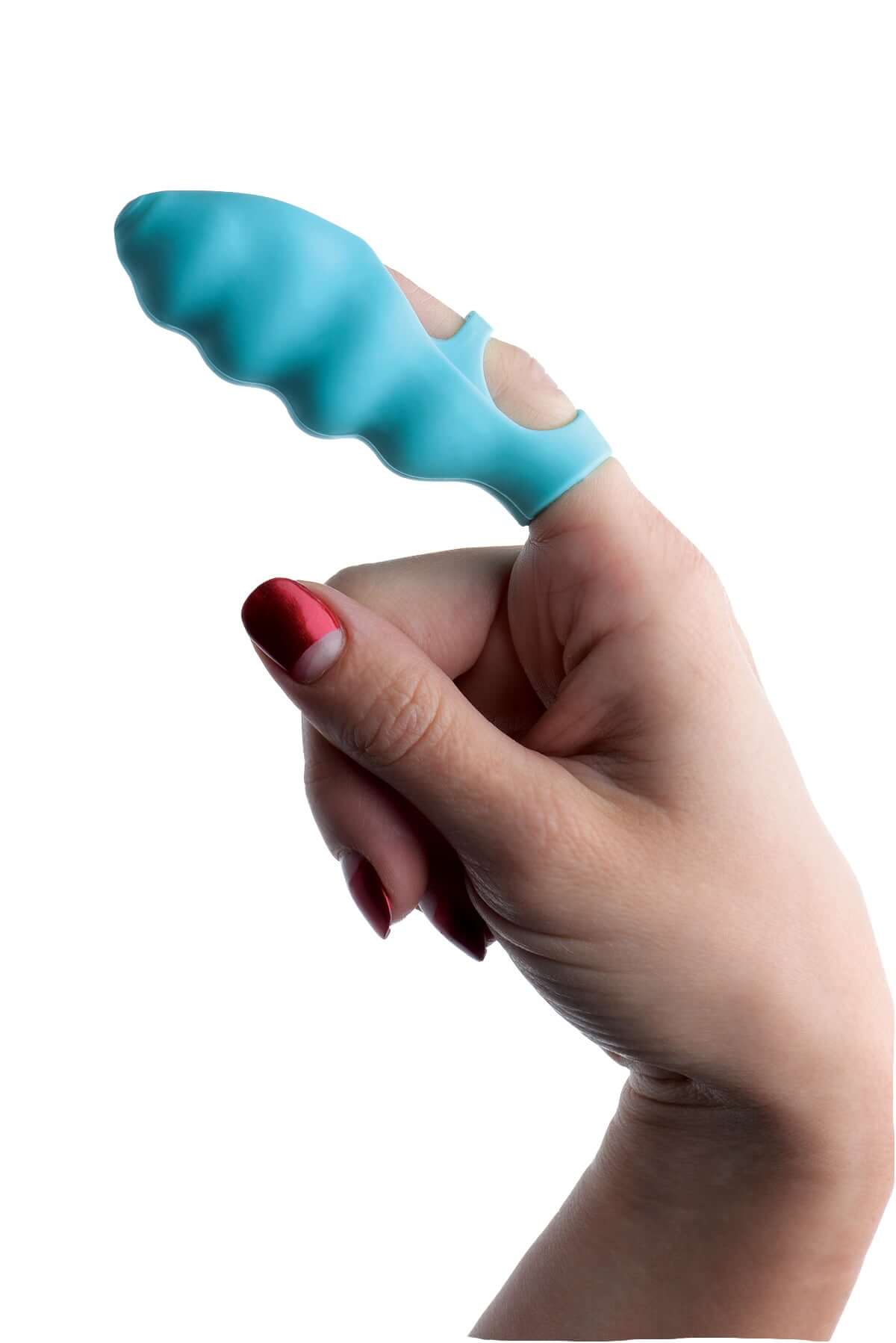 Ripples Finger Bang-Her Vibe - Teal*