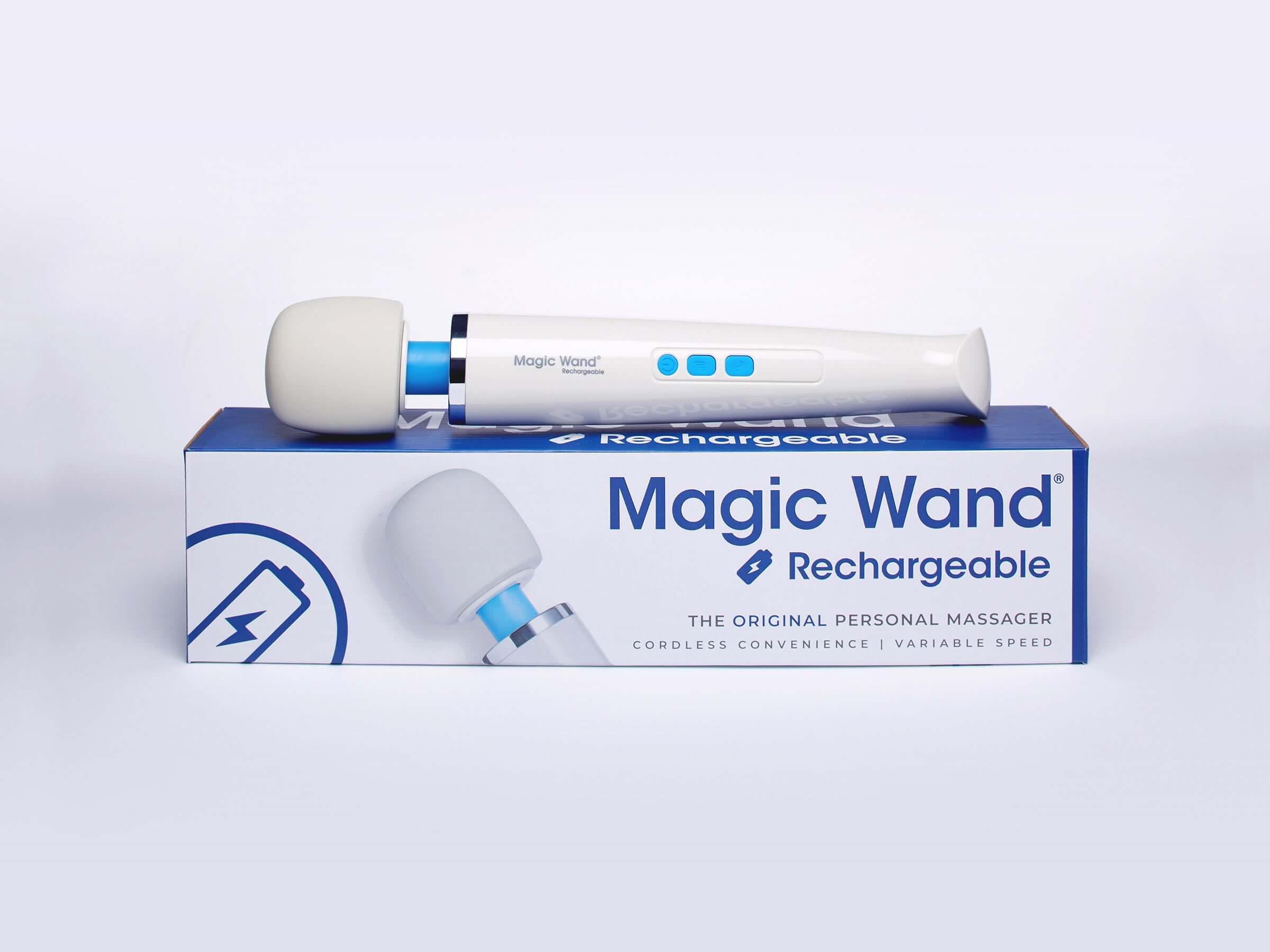 Magic Wand Rechargeable - White-3