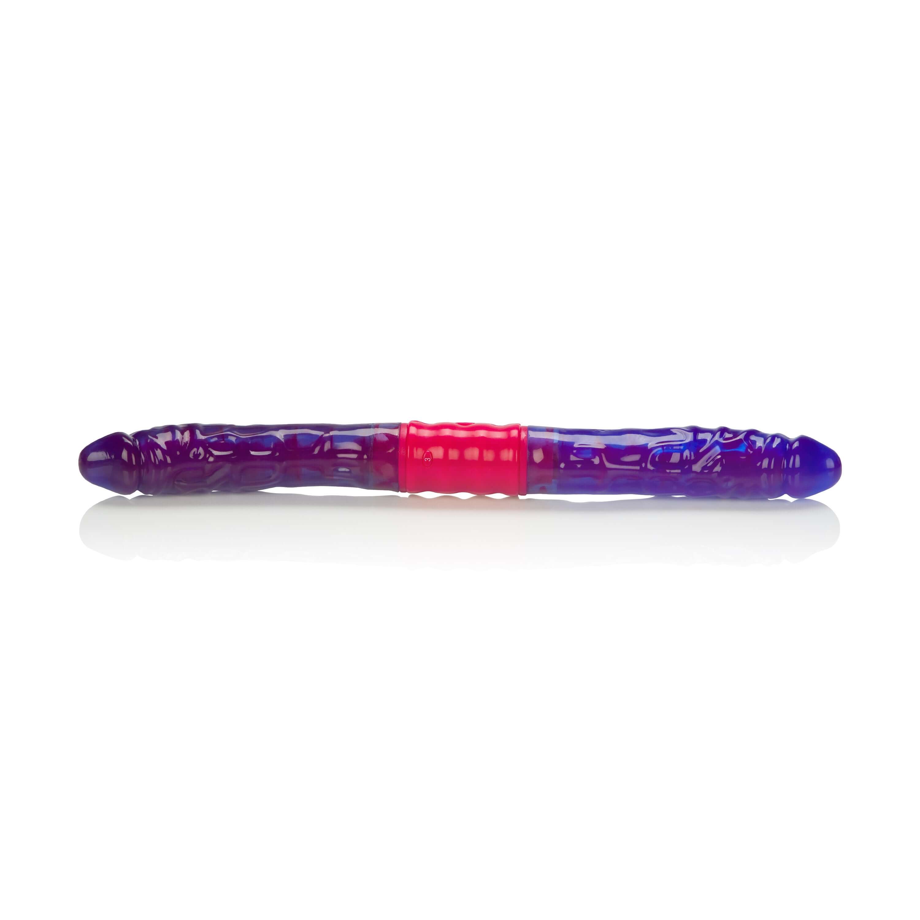 Dual Vibrating Flexi Dong - 15-Inch Double-Ended Vibrating Dildo by California Exotic Novelties