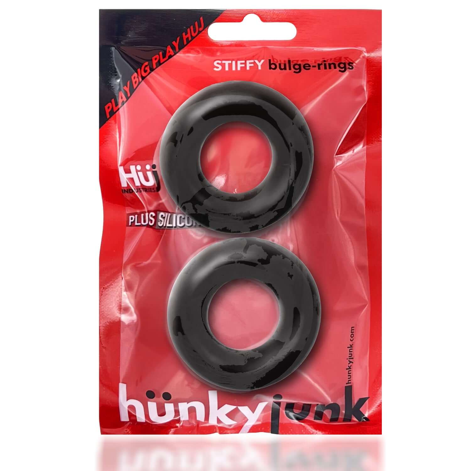 Stiffy 2 -Pack Bulge-Rings - Tar Ice-0