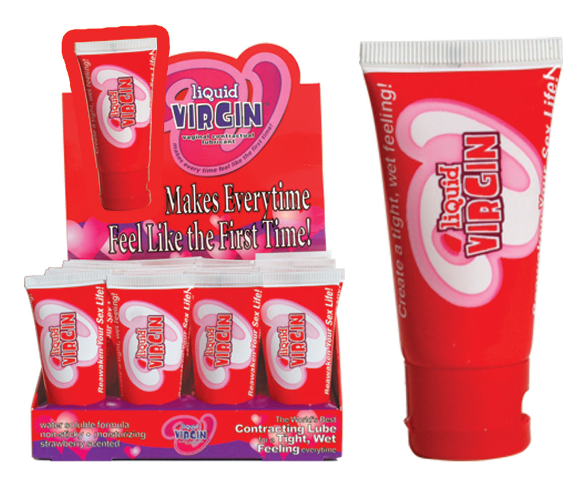 Liquid Virgin Contracting Lubricant 24 Pc Display Liquid Virgin Contracting Lubricant 24 Pc Display