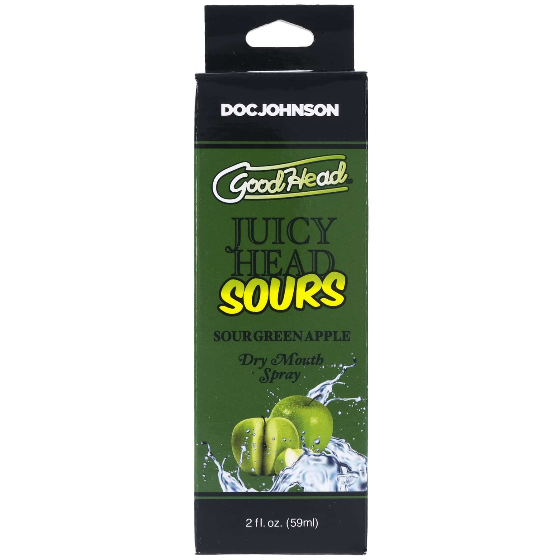 Goodhead - Juicy Head - Dry Mouth Spray - Sour Green Apple - 2 Oz-0
