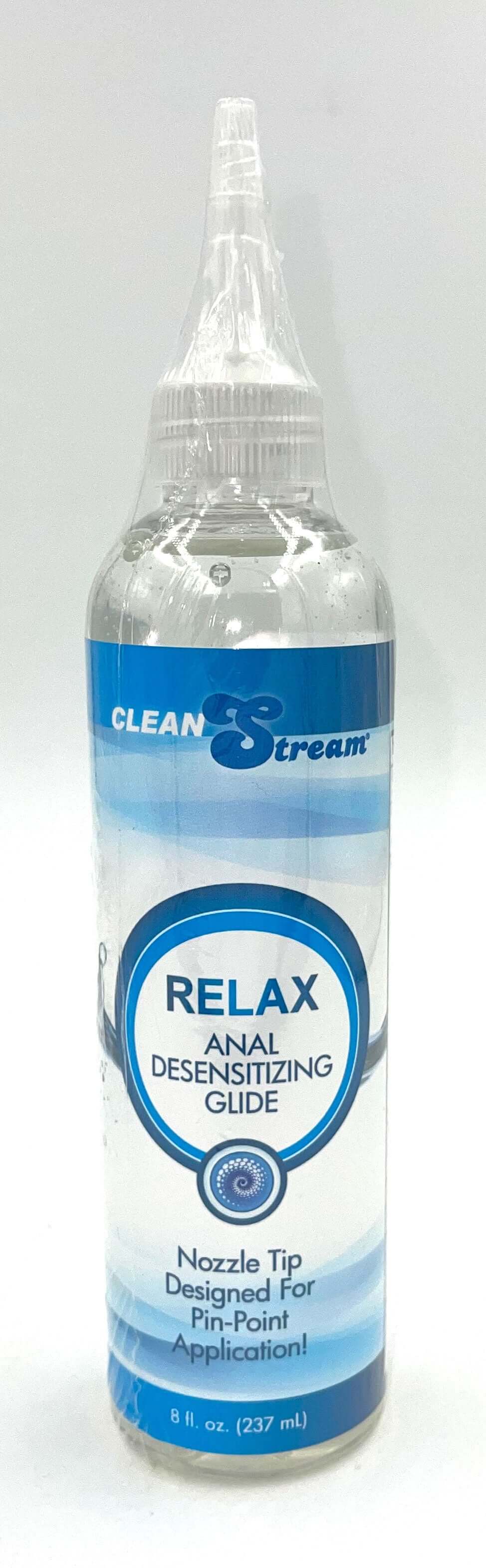 Relax Desensitizing Anal Lube With Dispensing Tip - 8 Oz Relax Desensitizing Anal Lube With Dispensing Tip - 8 Oz