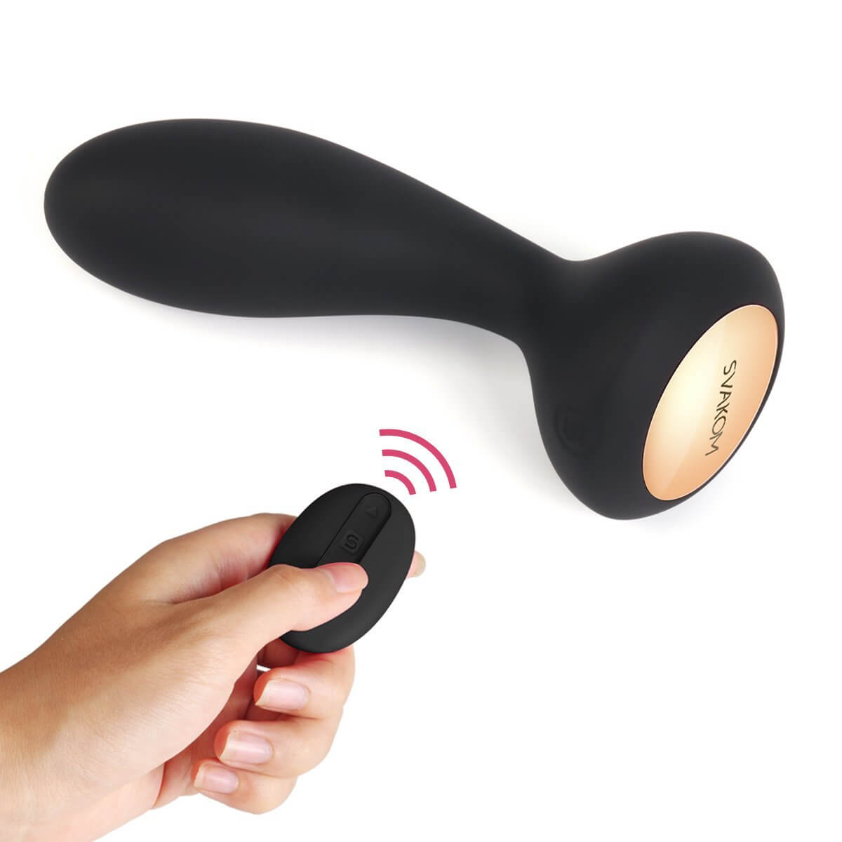 SVAKOM Julie Powerful Anal Plug with Remote Control Black SVAKOM Julie Powerful Anal Plug with Remote Control Black