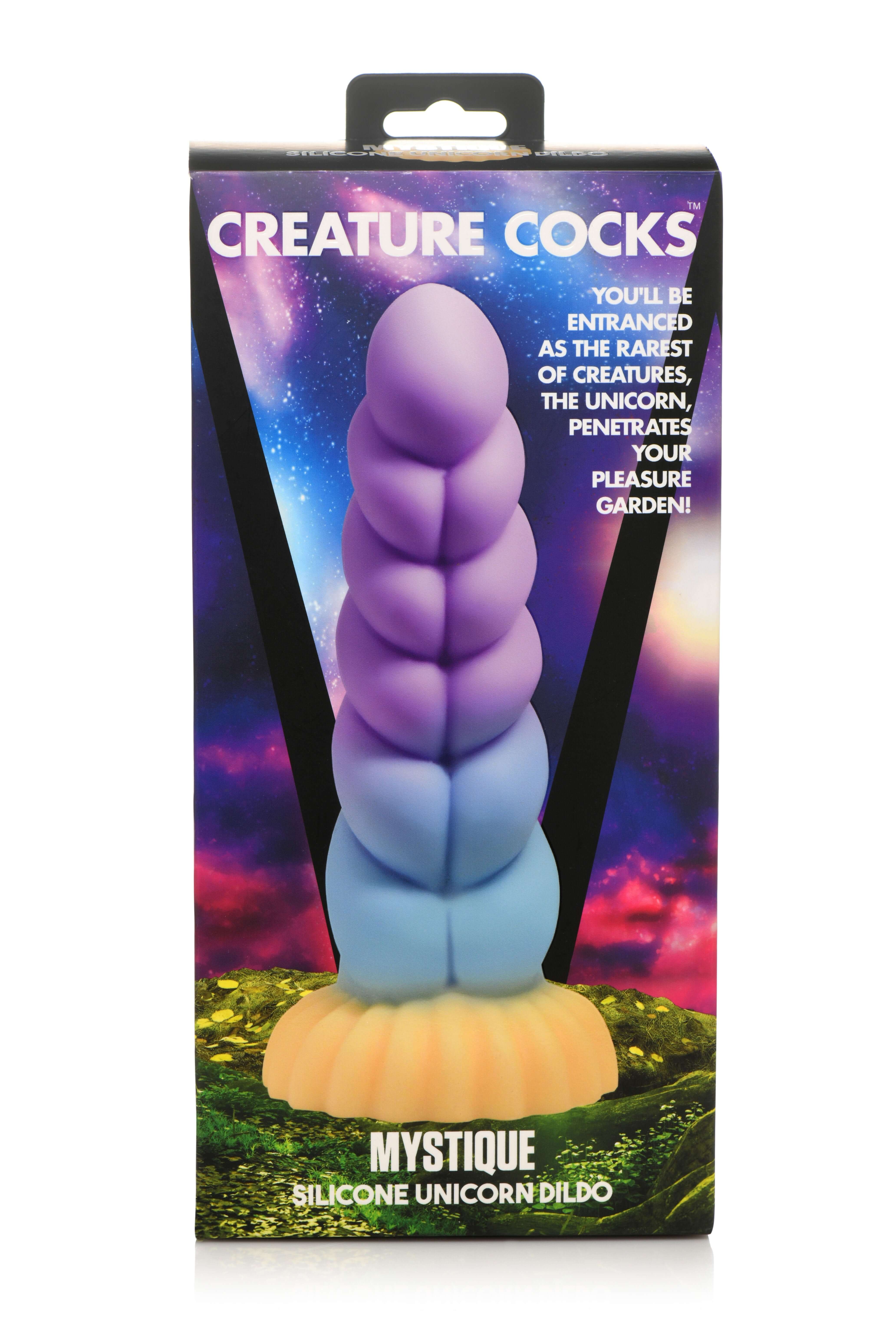 Mystique Silicone Unicorn Dildo-0