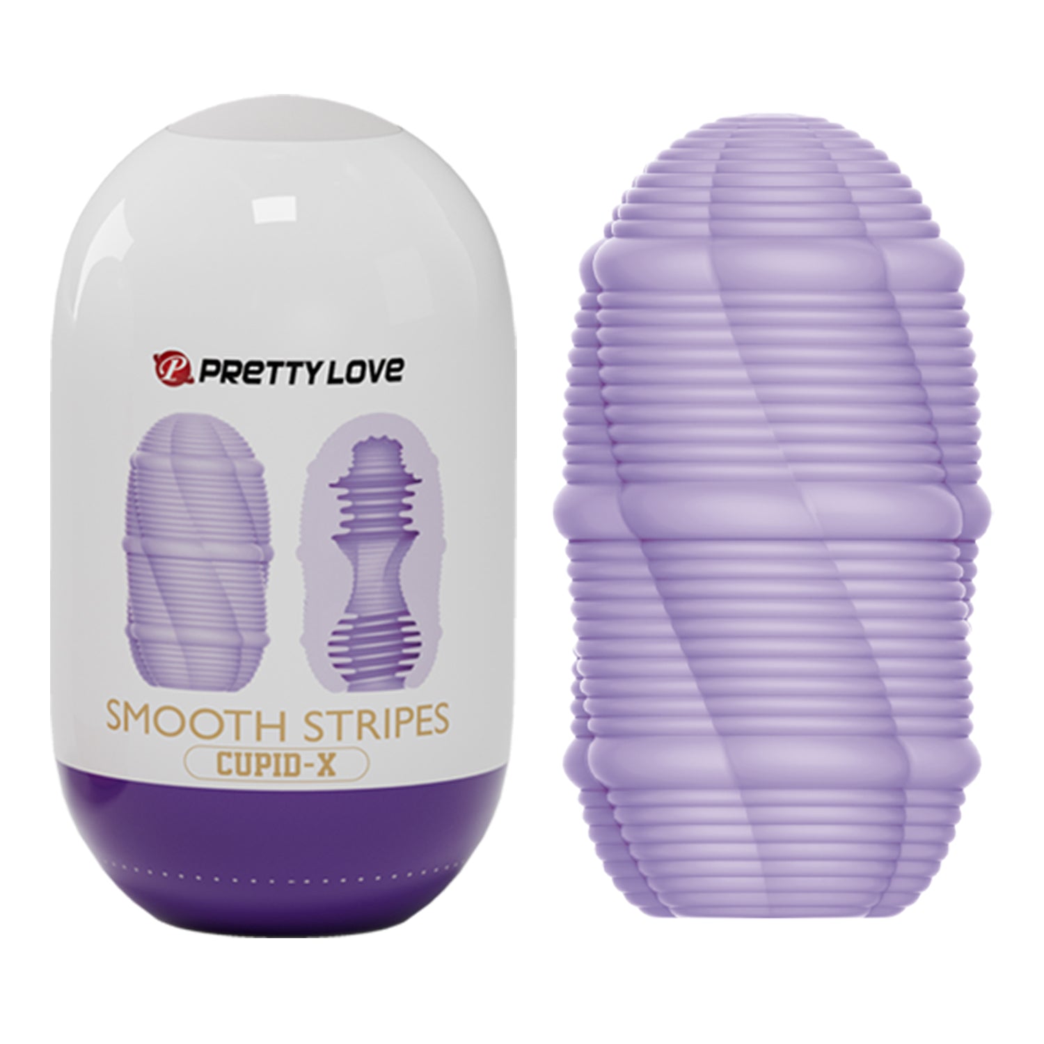 Pretty Love - Smooth Stripes Cupid-X - Purple-3