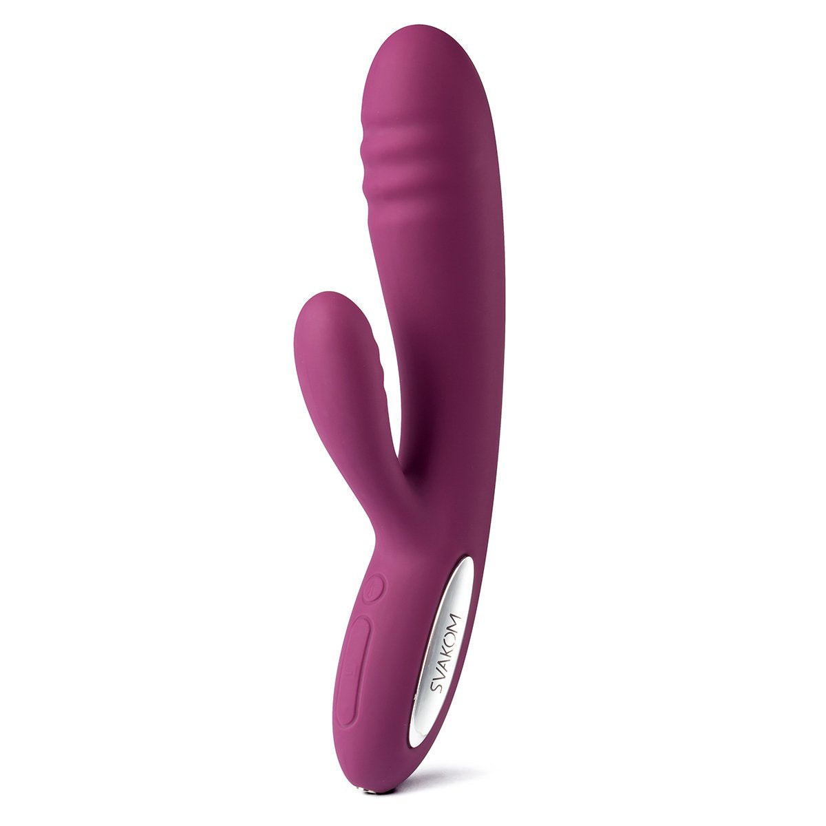 SVAKOM Adonis Ribbed Warming Vibrator Violet