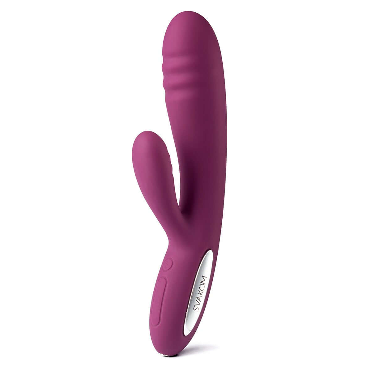 SVAKOM Adonis Ribbed Warming Vibrator Violet