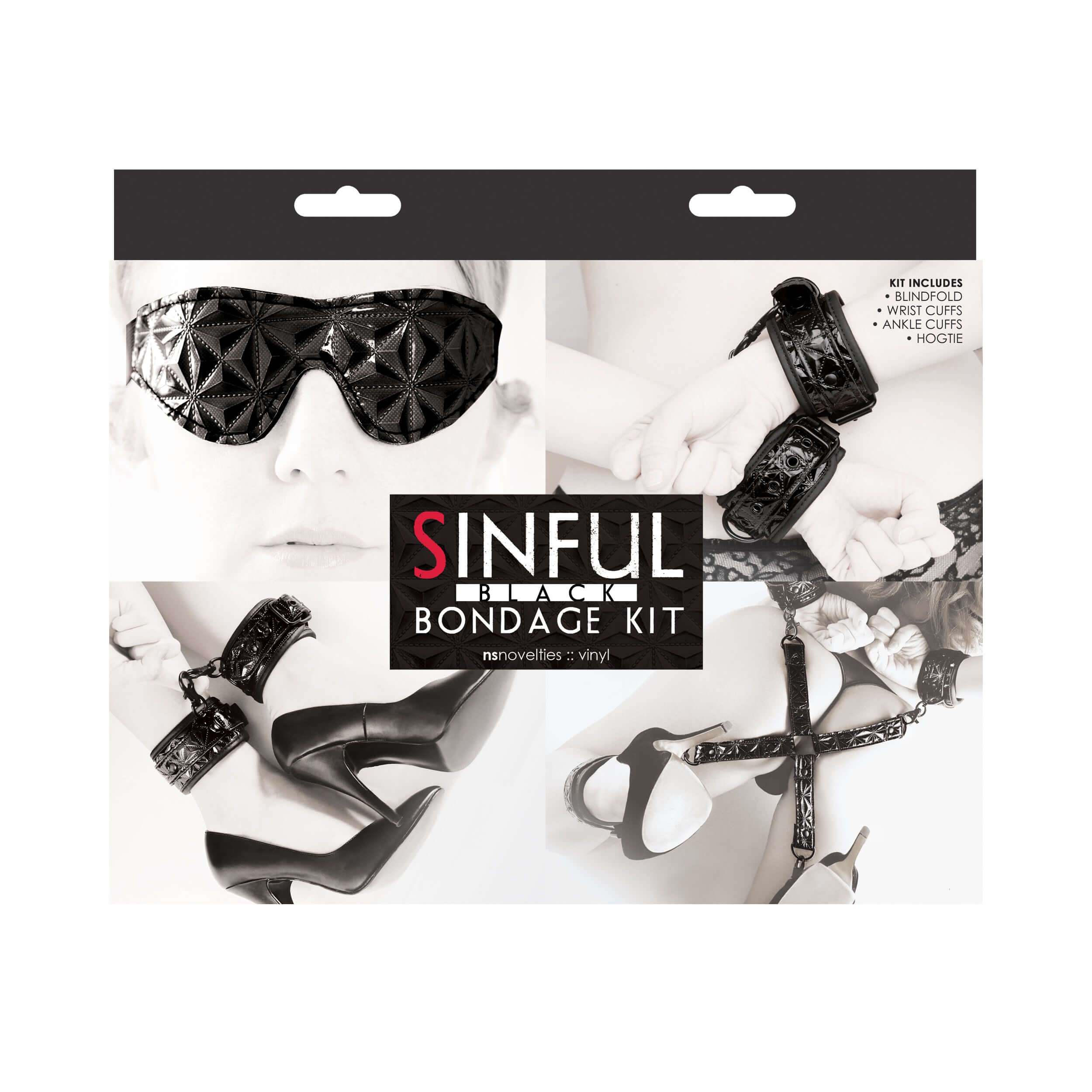 Sinful - Bondage Kit - Black-1